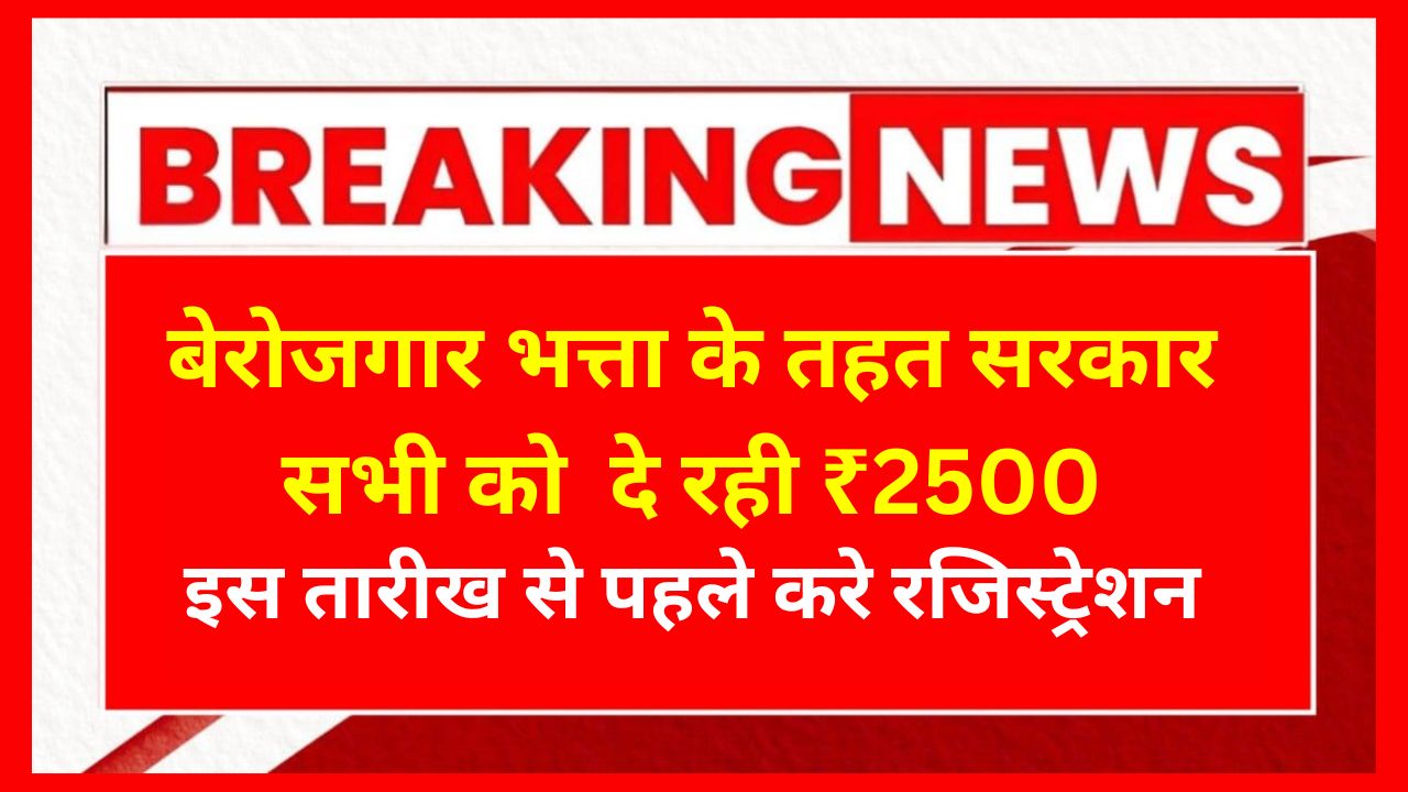 Berojgari Bhatta Yojana Registration